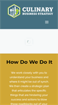 Mobile Screenshot of culinarybusinessstrategy.com